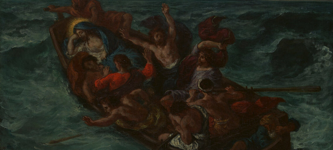Christ Asleep During the Tempest | Eugène Delacroix, 1853